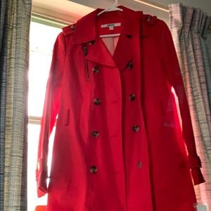 DKNY trench coat.